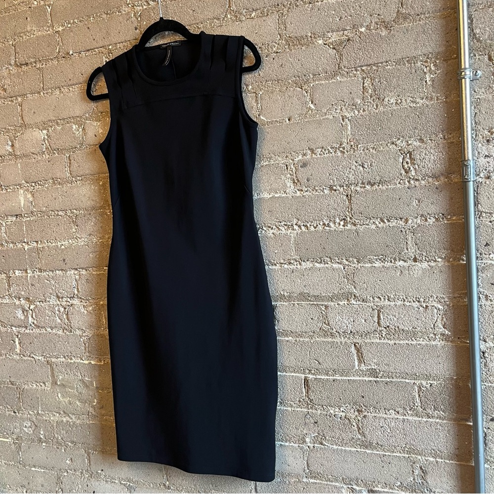 Sarah Pacino Black Sleeveless Sheath Dress - Size S - Picture 2 of 8